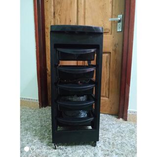 Xe Đẩy Cho Salon Tóc Để Đựng Hóa Chất