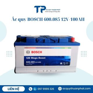 Ắc quy BOSCH DIN600.085 12V-100AH