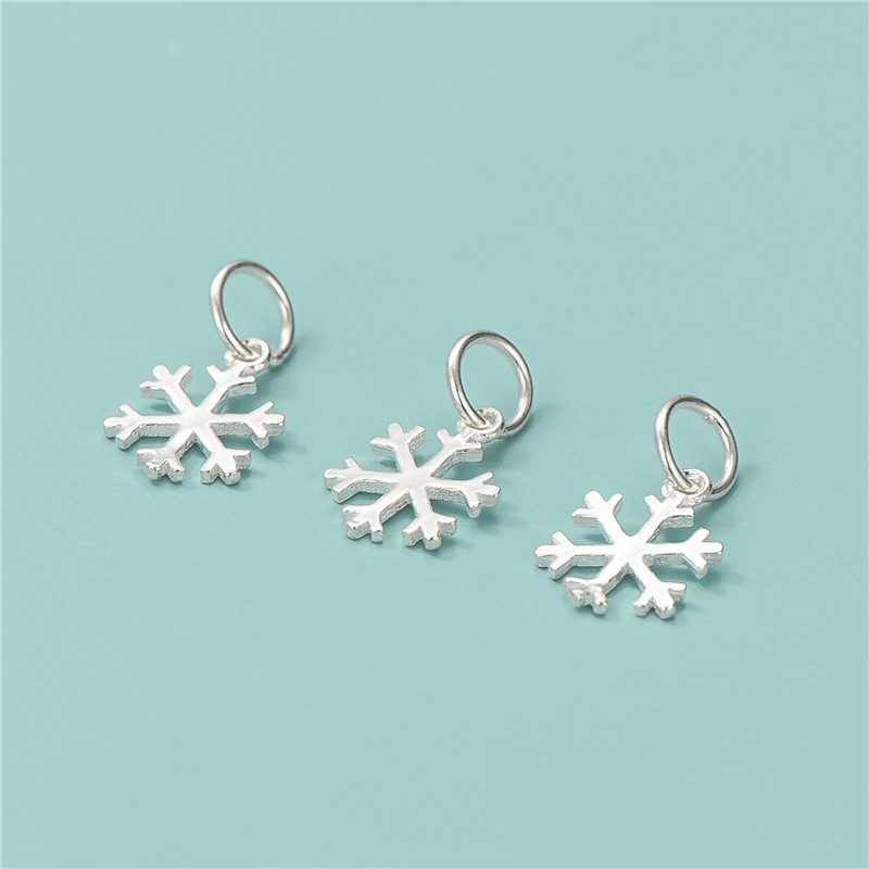 [S925] Charm bạc Bông Tuyết cao cấp