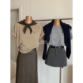 Áo thun cộc tay thêu ngựa tag wg.we -@reecicime