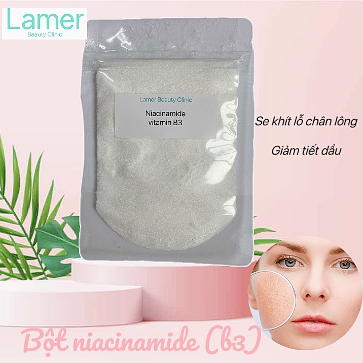 Bột tinh chất Niacinamide Vitamin B3 dưỡng trắng siêu đỉnh