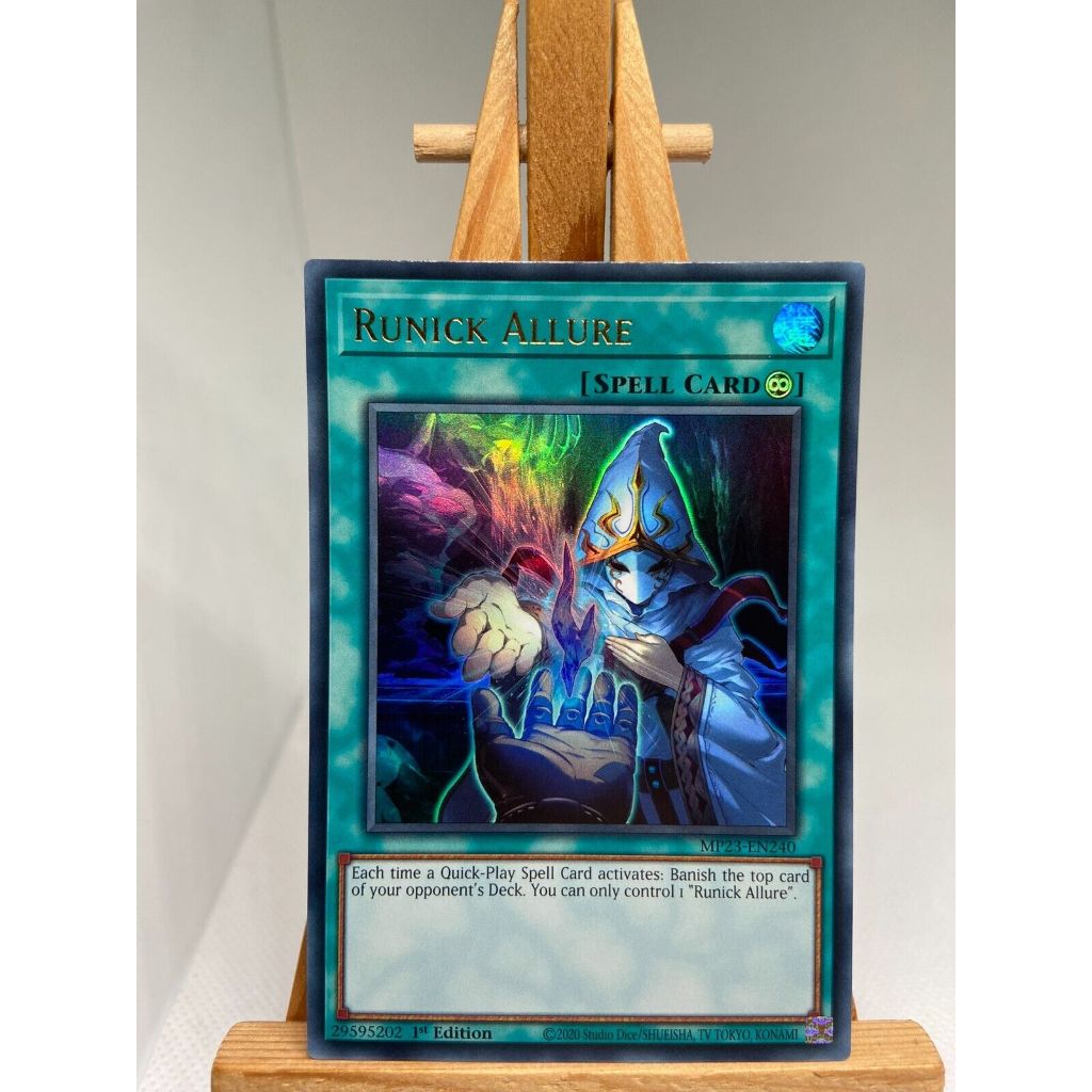 Thẻ Bài Yugioh Spell Runick Allure - MP23-EN240 - Ultra