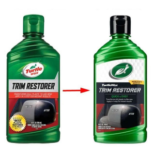 Dung dịch phục hồi nhựa đen - nhựa nhám không sơn Best Plastic Trim Restorer Turtle Wax 296ml ducthanhauto