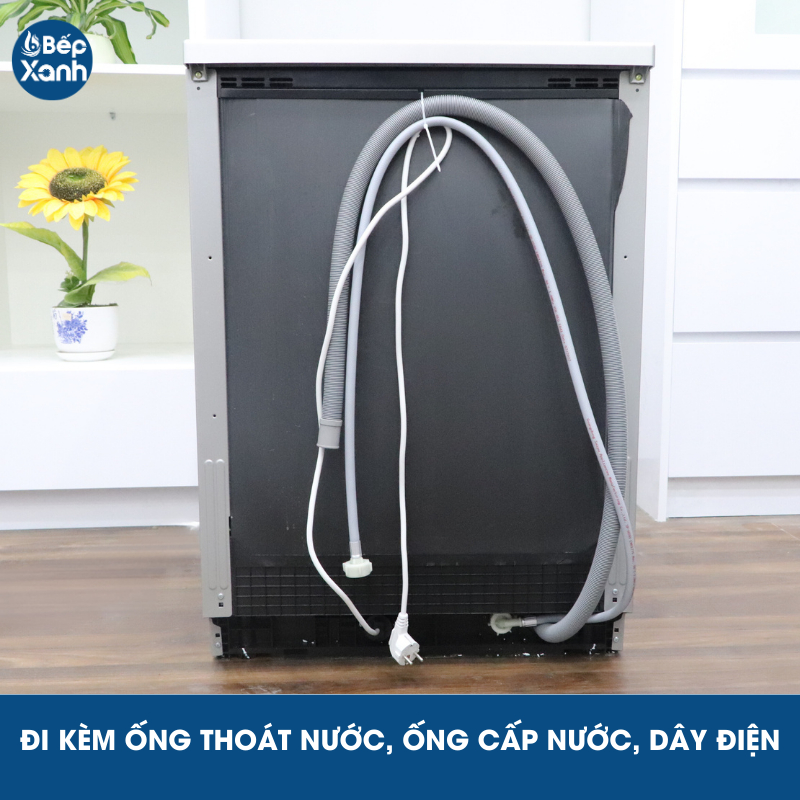 [FREESHIP HCM] Máy Rửa Chén Độc Lập Ecalite EDW-SMS6015AS - Màu Bạc