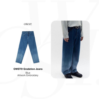 Quần Oh Wonder Studio Jeans Gradation Blue