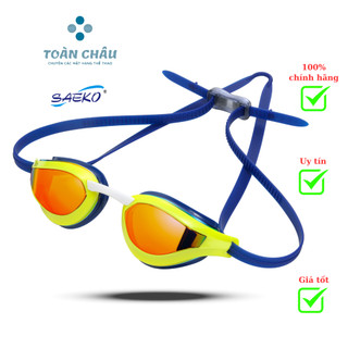 Kính bơi trán gương Carina chính hãng SAEKO chống tia UV S68UV shop Toàn Châu chống chói cao cấp