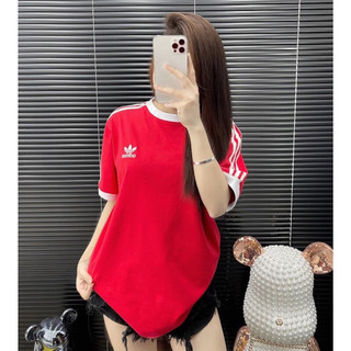 Áo phông DAS đỏ tay viền