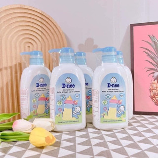 Nước rửa bình sữa Dnee chai 500ml - tem nhập khẩu công ty Đại Thịnh