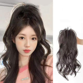 Búi tóc giả đuôi ngựa Búi tóc giả nữ đuôi ngựa Kẹp ngoạm tóc giả TNDN55 Kẹp ngoặm tóc giả Phong cách trả trung