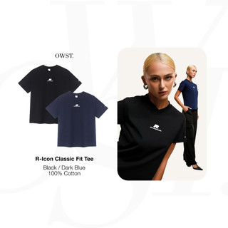 Áo thun nữ R-Icon Logo Oh Wonder Studio Classic Fit