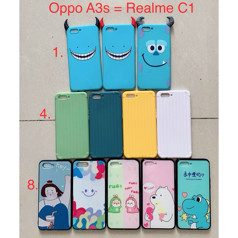 Ốp Oppo A3S = realme c1