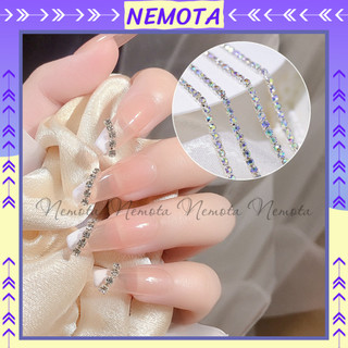 Dây bi nail Nemota dây bi tròn làm móng Hàn Quốc charm dây đính móng cực sang chảnh DC30