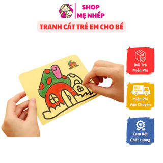 Tranh cát trẻ em cho bé thỏa sức sáng tạo (Đã gồm cát)
