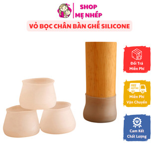 Vỏ bọc chân bàn ghế bằng silicon dày, co giãn tốt chống xước, chống trơn trượt