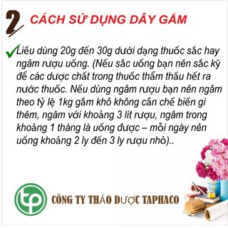 Dây gắm sấy khô Tấn Phát 1kg
