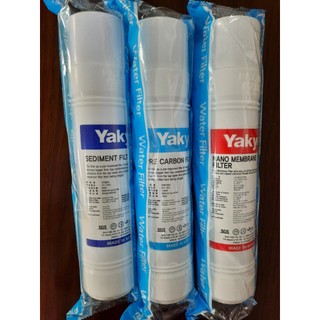 Combo bộ 3 lõi lọc Nano Yakyo