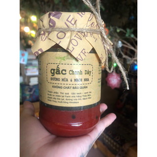 Cốt Gấc Chanh Dây Đường Mía Thô
