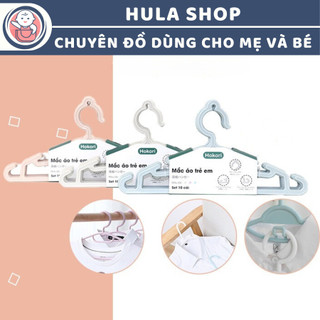 Set 10 Móc quần áo trẻ em Hokori nhựa cao cấp Việt Nhật 2830