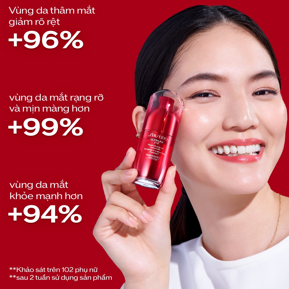 Tinh chất (serum) dưỡng mắt Shiseido Ultimune Power Infusing Eye Concentrate N 3.0 15ml