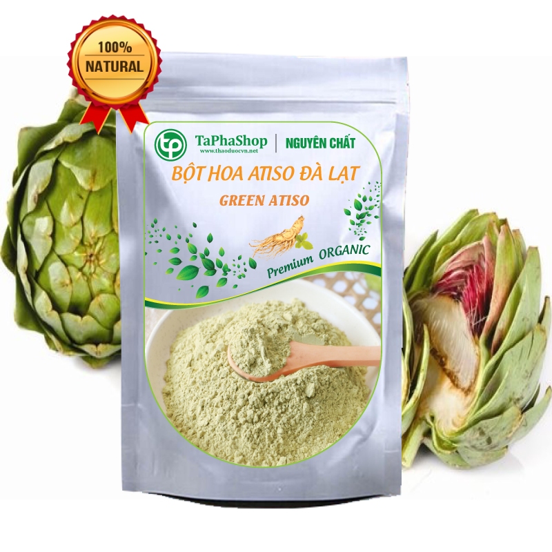 Bột hoa atiso xanh nguyên chất 100g