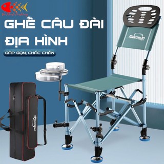 Ghế câu đài ghế câu cá địa hình mediao ghế câu gấp gọn hàng cao cấp 2024