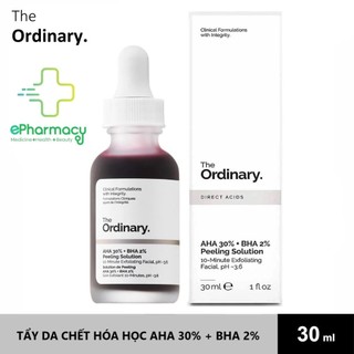 Tinh Chất Peel da The Ordinary AHA 30%+BHA 2% Peeling Solution 30ml (beaute)