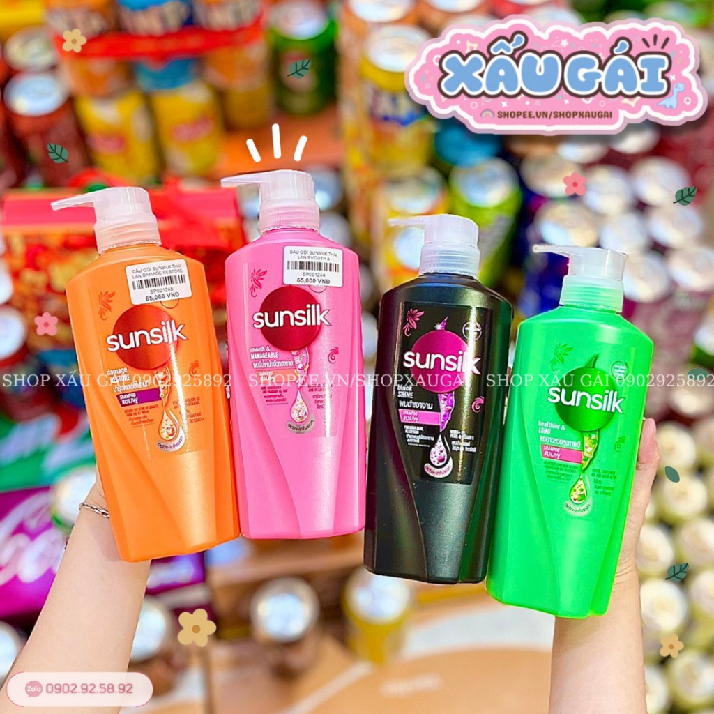 Dầu gội Sunsilk Thái 350ml - 400ml