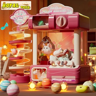  Máy Gắp Thú Mini Kích Thước Lớn Claw Machine Có Nhạc Và Đèn Kèm Xu Đếm Thời Gian Có Sẵn Nhiều Thú Bông Cho Trẻ Em 