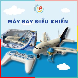 Máy bay điều khiển từ xa có đèn led siêu đẹp Aerobus 529-204