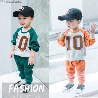 Bộ quần áo thu đông QATE165 cho bé trai và bé gái
