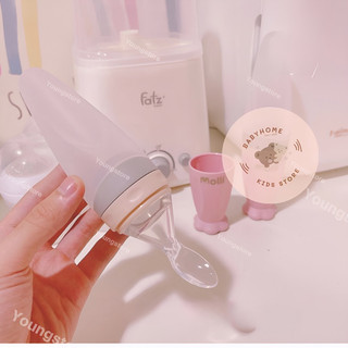 Bình thìa ăn dặm silicone Molli
