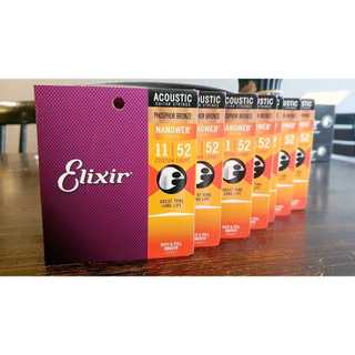 [CHÍNH HÃNG] Dây Acoustic Elixir Nanoweb Phosphor Bronze 16027 Size 11-52