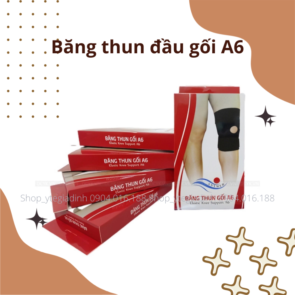Băng thun đầu gối A6
