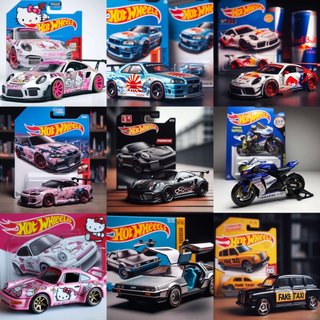 Đồ chơi cho bé xe Hot Wheels cơ bản - Hàng chính hãng (Giao mẫu ngẫu nhiên)