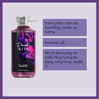 Sữa Tắm Dark Kiss 295ml BBW Từ Mỹ