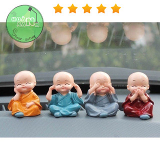 Bộ tượng 4 chú tiểu 4 không