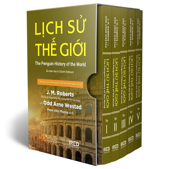 Sách - Lịch Sử Thế Giới - The Penguin History Of The World (Bộ 5 Tập)