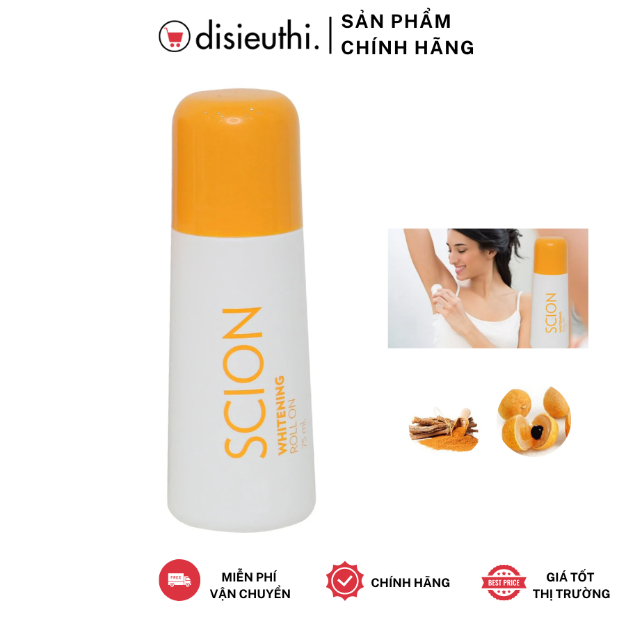 [Hàng Mỹ] Lăn Khử Mùi Scion Nuskin Pure White Roll On Ngăn Mồ Hôi Thu Hẹp Lỗ Chân Lông 75ml
