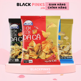 Snack da cá vị trứng muối/tự nhiên/ớt cay Phi Long gói 50g