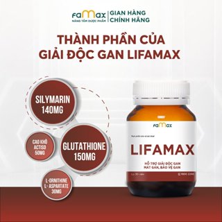 Giải Độc Gan Lifamax Giúp Giải Độc Gan, Mát Gan, Bổ gan