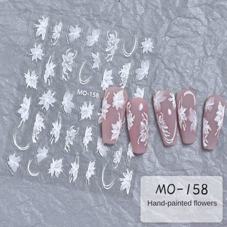 Sticker hoa lụa 5D hot