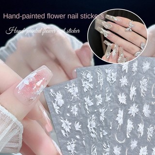 Sticker hoa lụa 5D hot