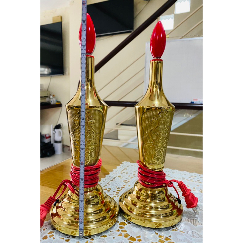 CẶP ĐÈN ĐIỆN BẰNG ĐỒNG