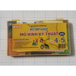 Bộ lắp ghép mô hình kỹ thuật lớp 4-5 .