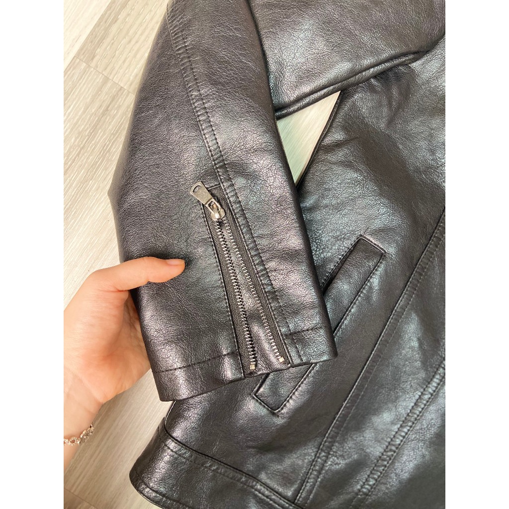 Áo da Quảng Châu cao cấp ,áo khoác da nam chất liệu da Dê cao cấp chống nhăn , chống nước hot nhất 2021