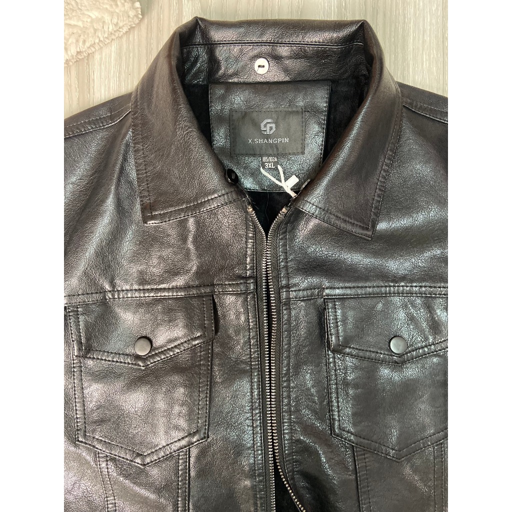 Áo da Quảng Châu cao cấp ,áo khoác da nam chất liệu da Dê cao cấp chống nhăn , chống nước hot nhất 2021