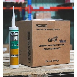 Gpn - combo 1 thùng silicone wacker gpn. keo silicone trung tính chuyên dán nhôm kính.