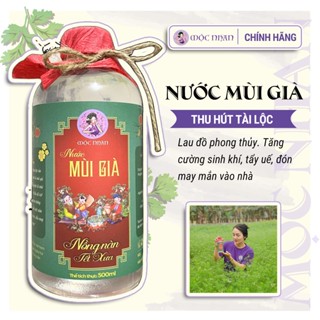 Nước Mùi Già Tết thu hút tài lộc, nước tắm, lau bàn thờ Mộc Nhan - Chai 500ml