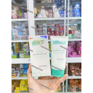Sữa rửa mặt mộc collagen natural skin care 80ml