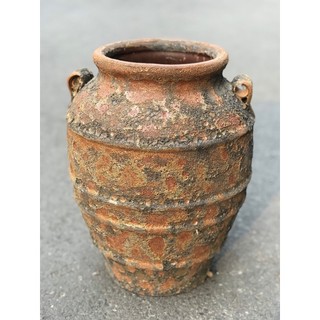 BÌNH MEN SÔI ATLANTIC ĐỎ TRANG TRÍ DECOR CẮM HOA